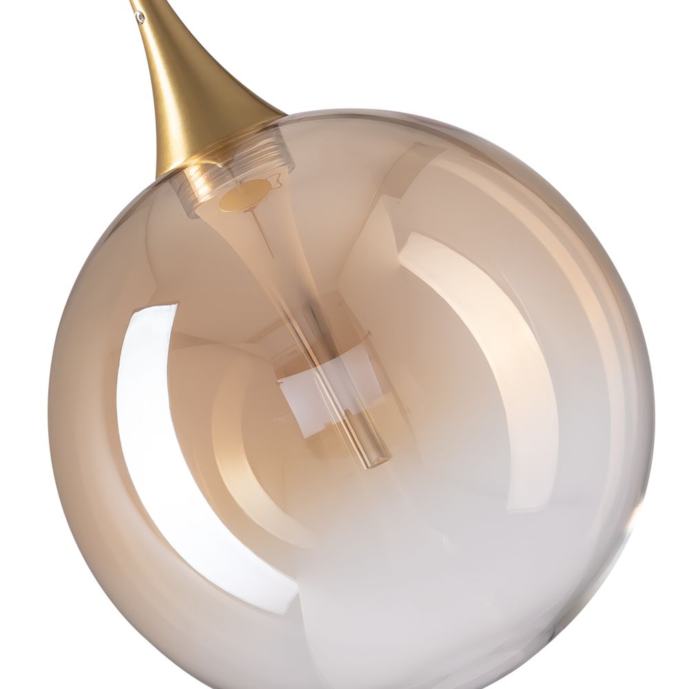 Подвесной светильник MD23001045H-1A brass/champagne