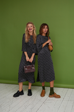 Платье Veronique черное