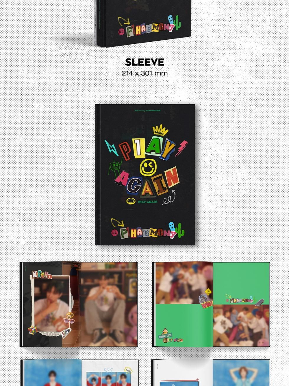 публикация P1HARMONY- P1AY AGAIN 4th PHOTO BOOK
