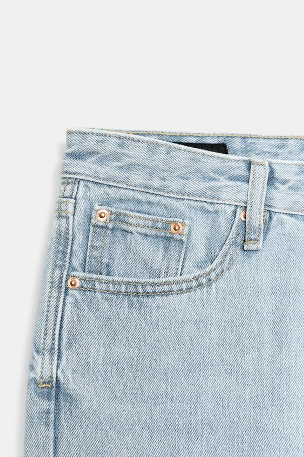ZARA ДЖИНСЫ Z1975 SLIM С ВЫСОКОЙ ПОСАДКОЙ, ГОЛУБОЙ