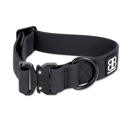 Ошейник Billowthane Combat BLACK 4 см BullyBillows