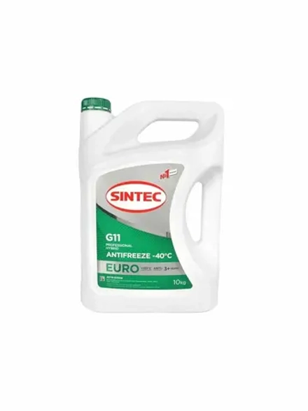 Антифриз Sintec EURO G11 зеленый -40 10кг