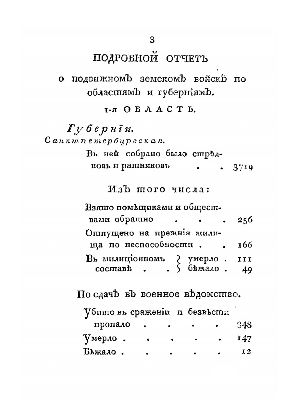 Генеральный отчет о милиции составлявшей подвижное земское войско | Коллектив Авторов