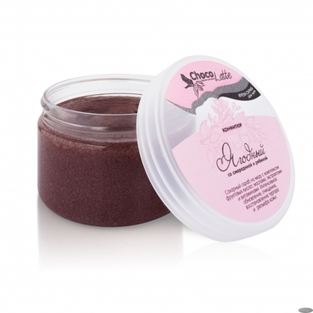 КОНФИТЮР ЯГОДНЫЙ скраб для тела с рябиной и смородиной (сахарн.мед,фрукт.к-ты,масла), ТМ ChocoLatte