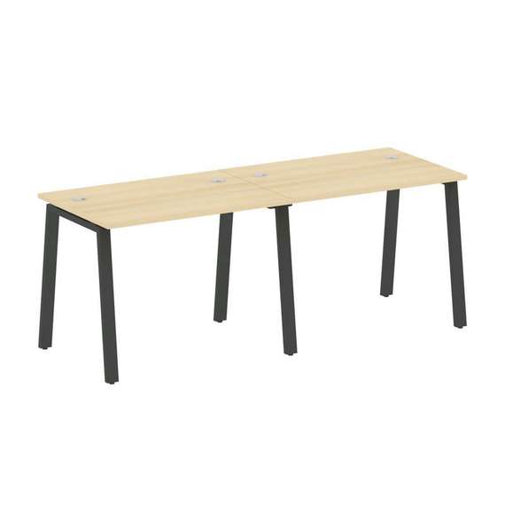 Метал Систем Рабочая станция на 2 места на А-образном м/к БА.СМ-2.1