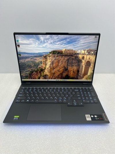 Ноутбук Lenovo Legion 7 16ITHg6 (82K60078RU) 16"/Intel Core i7 11800H/RAM 32/SSD 1024 GB/GeForce RTX 3080/2560 x 1600/IPS/Windows 10/Подсветка - кл:RGB/темно-серый. Состояние: B1