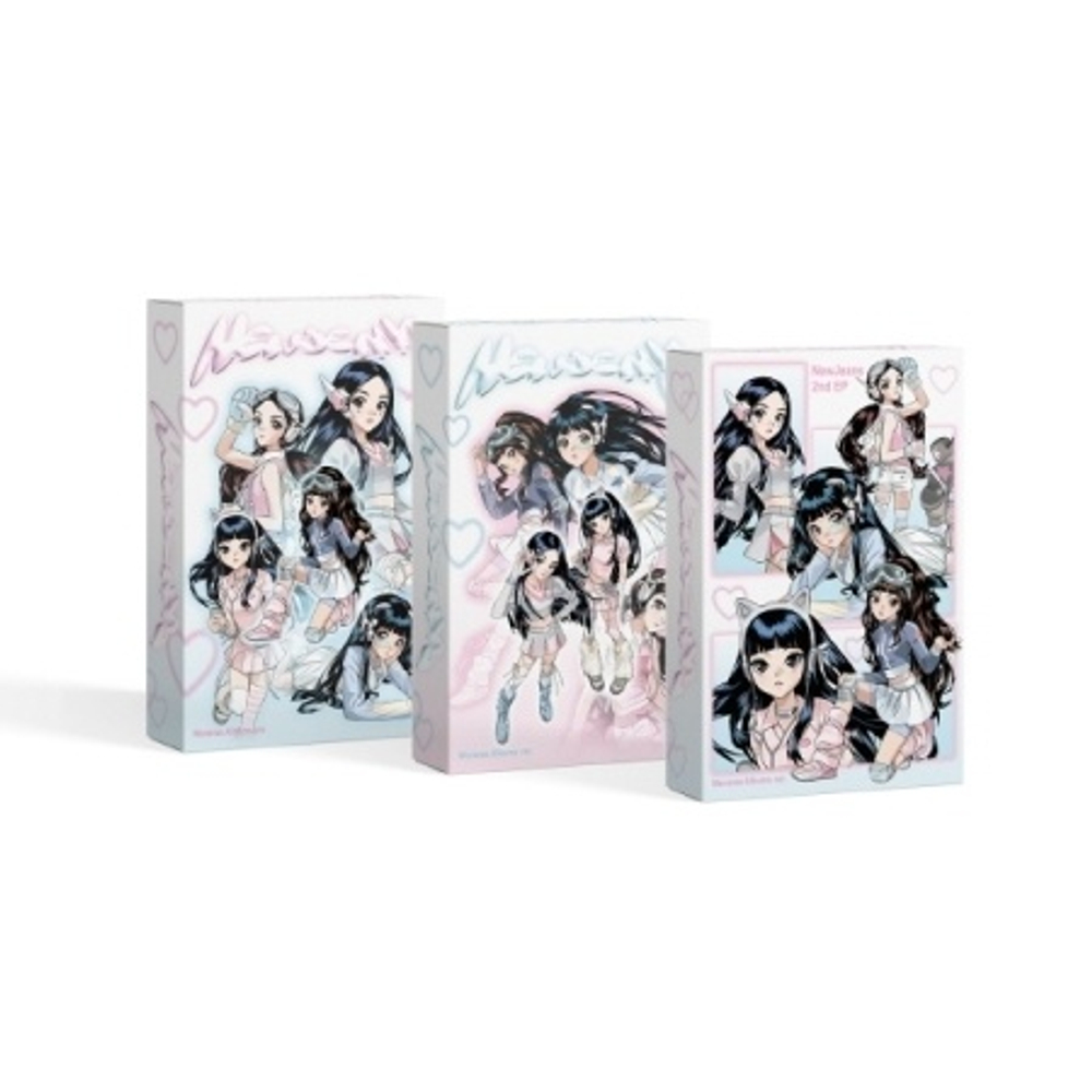 Альбом NEWJEANS - GET UP 2nd EP WVS Albums RANDOM Version