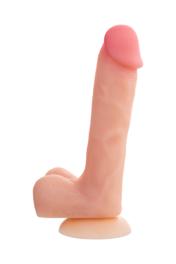 Фаллоимитатор RealStick Silicone Ryan G, телесный, 22,5 см