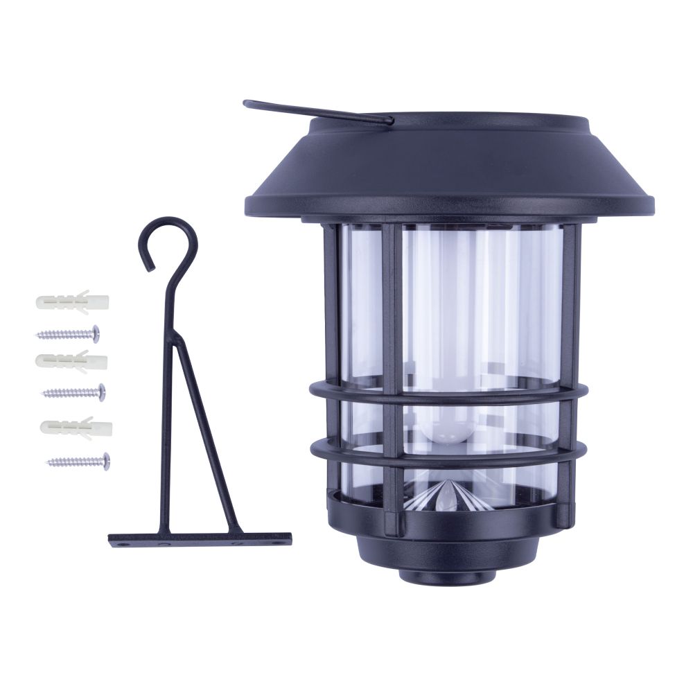 USL-S-281-PT170 FIERY LANTERN Садовый светильник на солнечной батарее Горящий фонарь. Подвесной. 12 светодиодов. Эффект горящего пламени. 1x18650 Li-Io аккумулятор в-к. IP44. TM Uniel