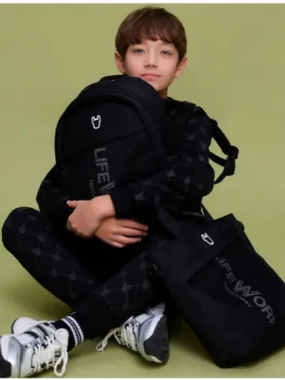 Рюкзак с карманом из сетки+ сумка с карманом из сетки с молнией