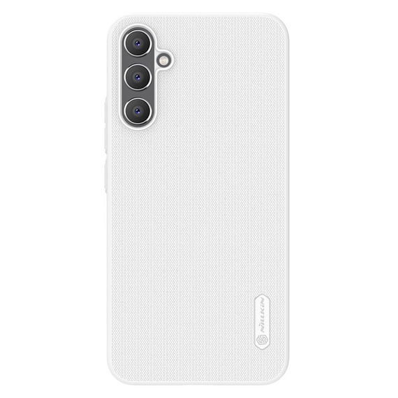 Жесткий чехол от Nillkin белого цвета для Samsung Galaxy A34 5G, серия Super Frosted Shield
