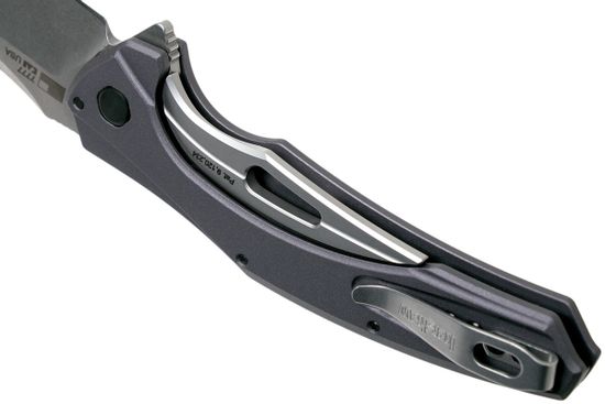 Складной нож KERSHAW Bareknuckle 7777 c клинком из стали Sandvik™ 14C28N, рукоять алюминий