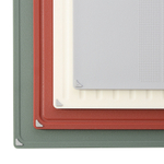 Набор из 4-х разделочных досок и 4-х ножей с держателем cut&store