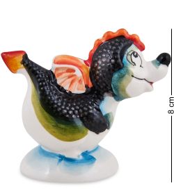 ГЛ- 899 Фигурка «Дракон» бол. цв. (Гжельский фарфор)