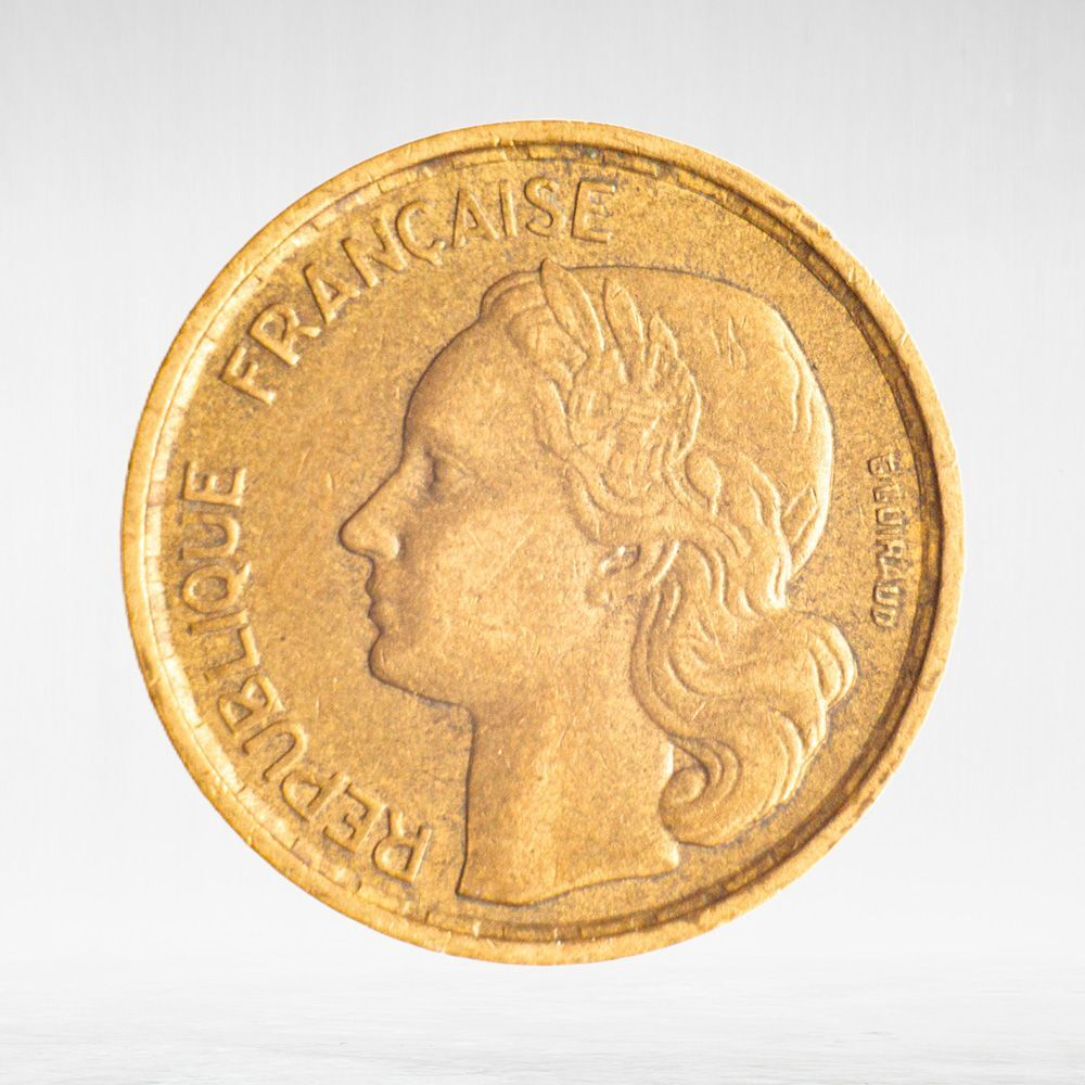 France, 10 Francs 1957 - Guiraud, VF
