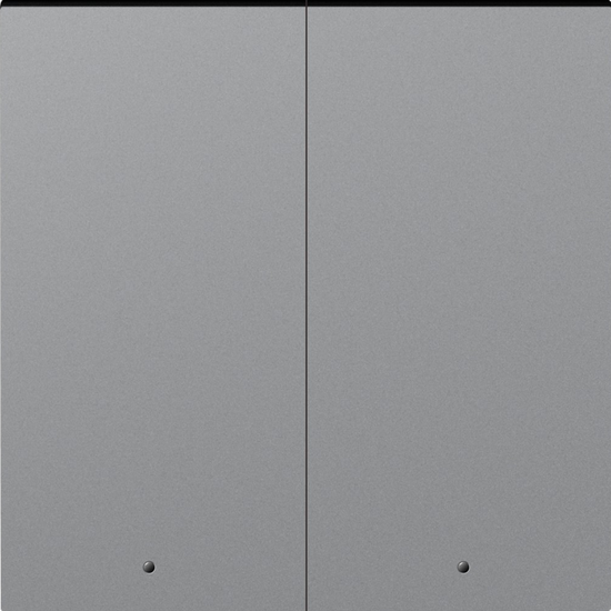 Клавиша 2-я с подсветкой,  матовый серый,  серия A07