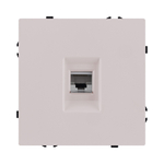 Розетка Ethernet RJ45 Cat.6, кашемир матовый Kollinger Eclipse EC-017CM