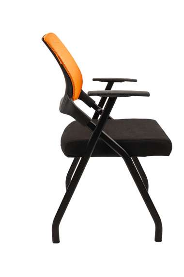 Офисное кресло Chairman NEXX Россия черный/оранжевый N