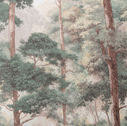 Обои виниловые TC72703-71 ТРЕНД Энергия леса PALITRA TREND сюжетный рисунок, размер 1,06х10 м