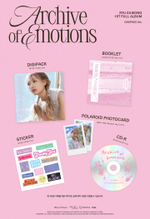 Альбом RYU SU JEONG - Archive of emotions 1st Album DIGIPACK Version