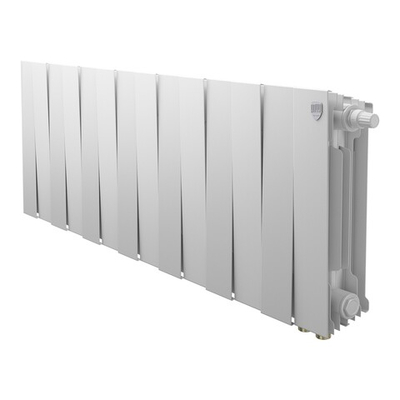 Радиатор биметаллический Royal Thermo PianoForte 300 Bianco Traffico 14 секций VDR (нижнее правое подключение)