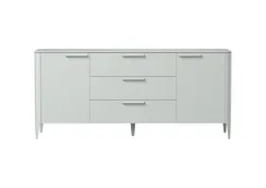 Тумба Type oak 2 двери 3 ящика (светло-серый)