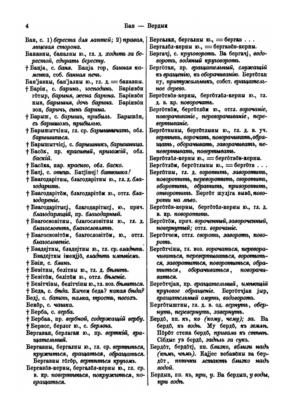 Пермяцко-русский и Русской-пермяцкий словарь | Н. Рогов