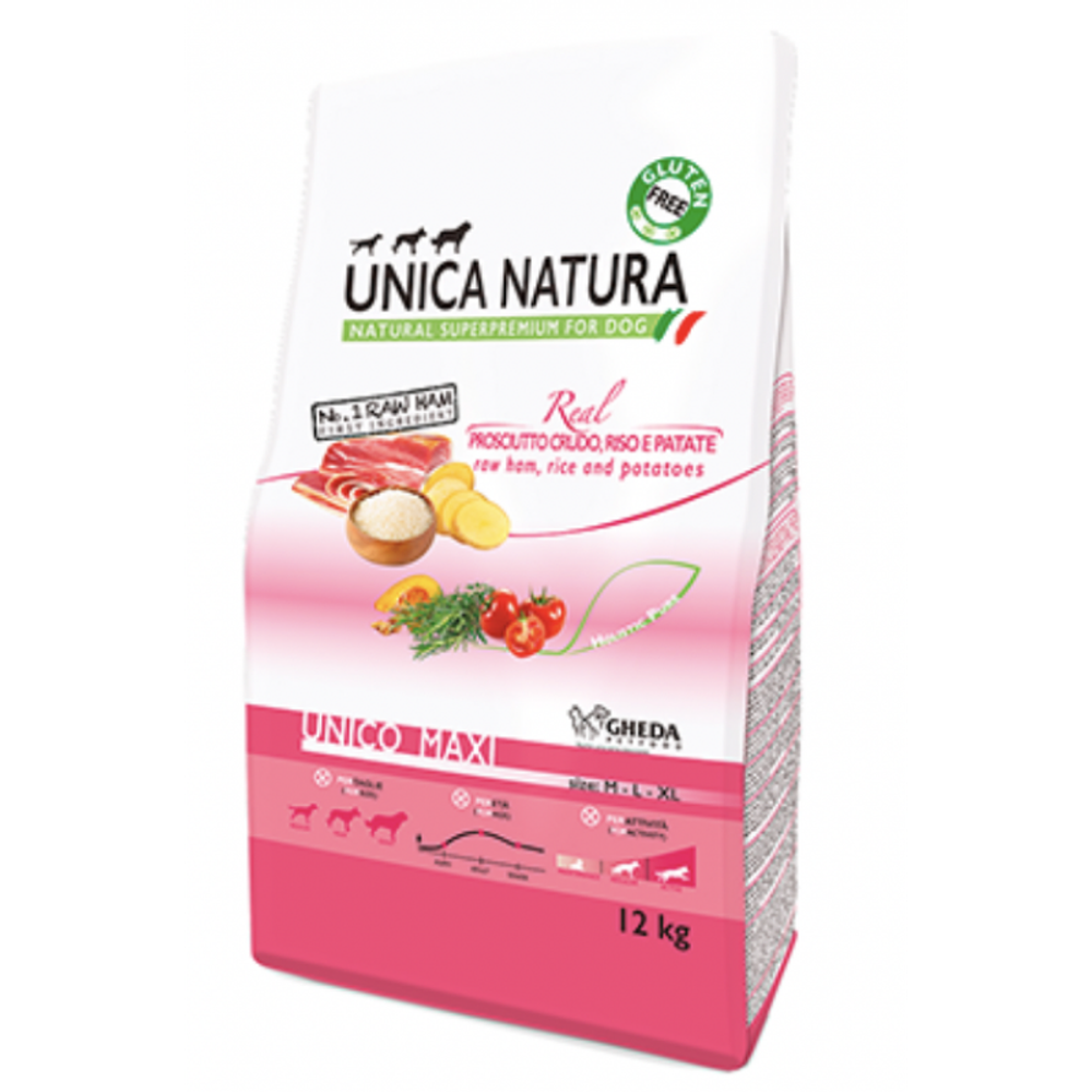 Unica Natura Maxi (ветчина, рис, картофель)