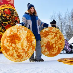 Поймай блины