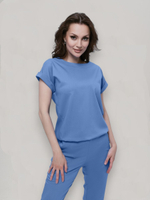 Блуза медицинская женская | Бл-1019 либерти люкс