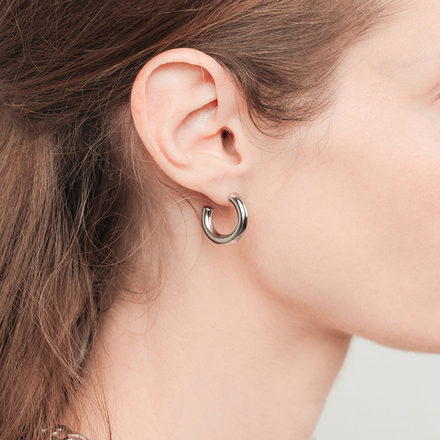 Серьги Fiore Luna Конго 20 мм AWE2414-S-3.8-20MM