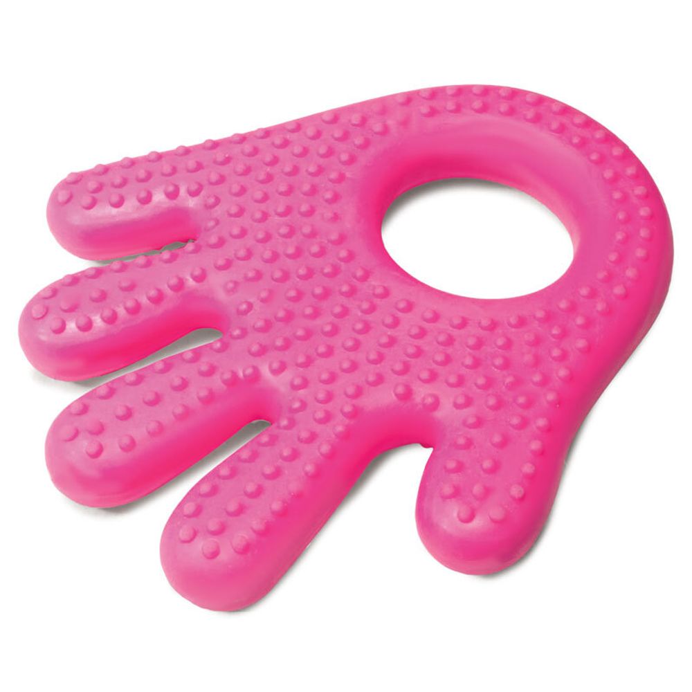 Игрушка для собак из цельнолитой резины Triol "Ладошка", 95мм