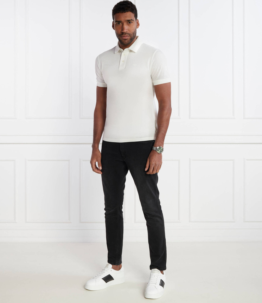 Поло Emporio Armani - белый(3D1FF2 1JTKZ)