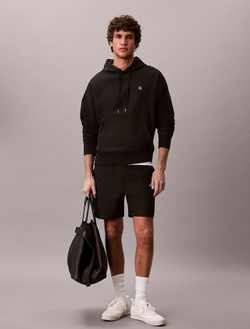Худи Calvin Klein Premium Terry Relaxed Monogram Fleece Hoodie Black