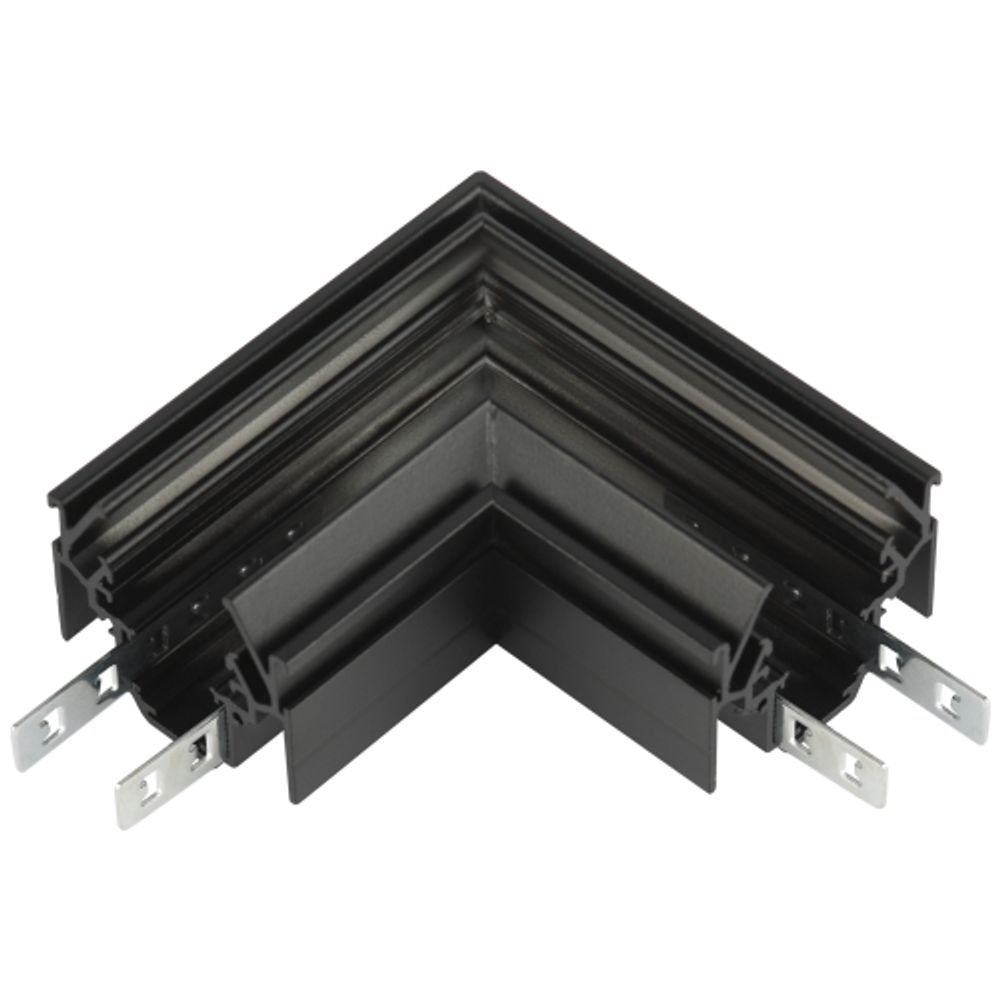 Соединитель ЭРА TRM-PC20-CCN B для магнитного шинопровода угловой черный для системы NOVA ver.2