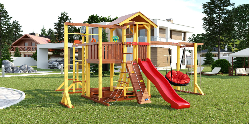 Детская площадка Савушка "Семейная" COMFORT