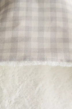 ZARA HOME ПОЛОТЕНЦЕ С КАПЮШОНОМ В КЛЕТКУ ДЛЯ ДЕТЕЙ, СИНИЙ