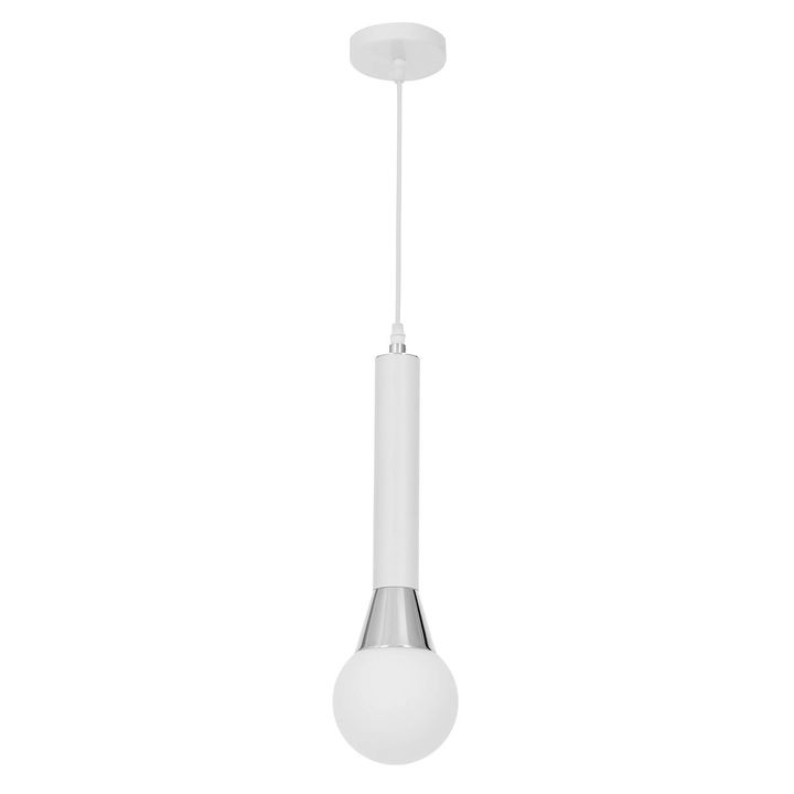 Подвесной светильник Lumina Deco Folino LDP 7012-1B WT+CHR