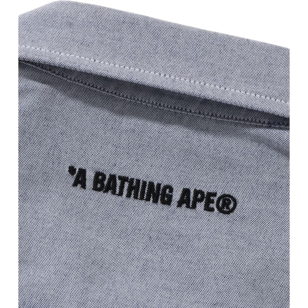 A Bathing Ape Bathing Ape Embroidered Logo Shirt черный