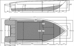 Алюминиевая моторная лодка Гиргис 440 рестайлинг