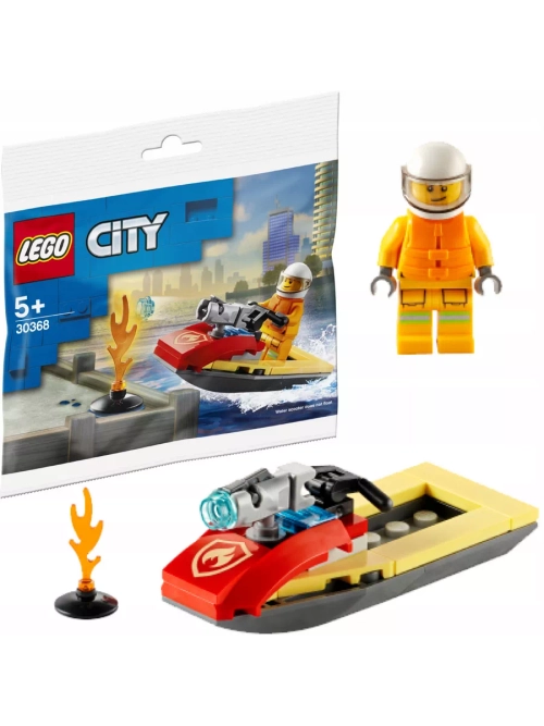 Конструктор LEGO City 30368 Водный мотоцикл пожарной команды