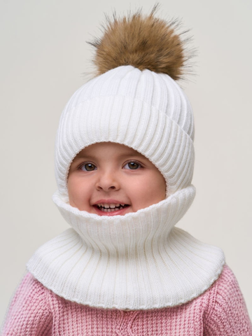 Зимний комплект шапка+снуд