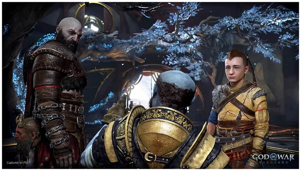 Игровая приставка Sony PlayStation 5 (CFI-1108A) 825 ГБ SSD + God of War Ragnarok (PS5)