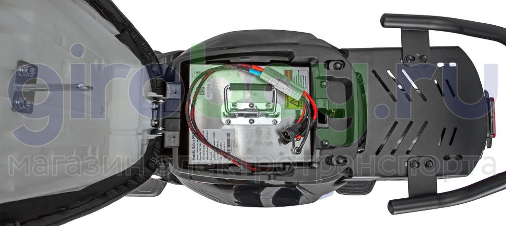 Электроскутер MAIKAOLIN U2 PRO 1500W (60V/40Ah) - Чёрный фото №16