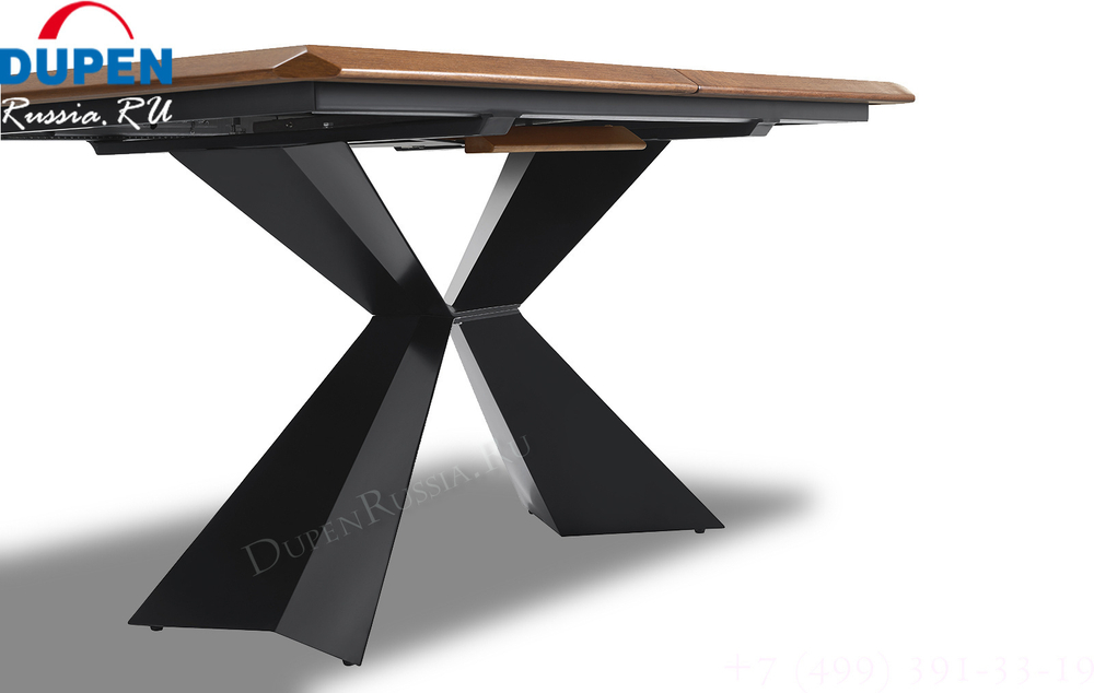 Стол Т1712A (180-220) Орех (Allure)