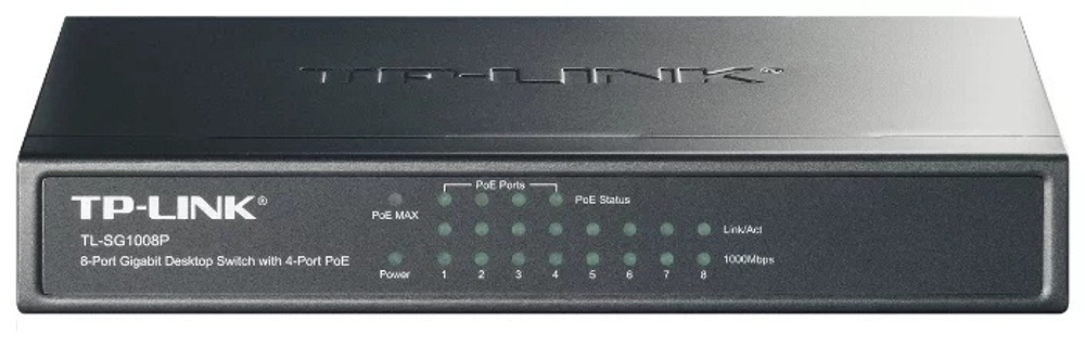 TP-LINK TL-SG1008P черный