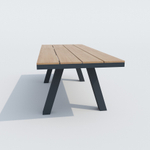 Стол обеденный Ideal Patio МИРРА 220 см карбон