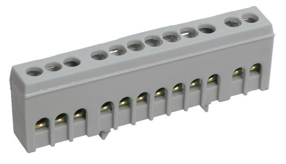 Шина L "фаза" в корп. изоляции на DIN-рейку ШНИ-6х9-16-К-Ср IEK YNN10-69-16KD-K02 Шина L "фаза" в корп. изоляции на DIN-рейку ШНИ-6х9-16-К-Ср IEK YNN10-69-16KD-K02