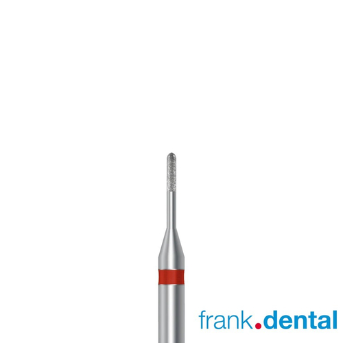 Бор алмазный красный Frank Dental типа FG - D.MI838.007.F.FG