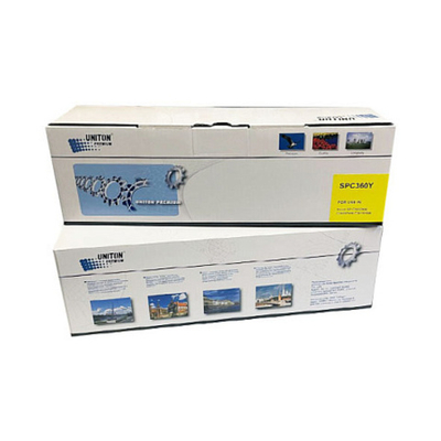 Картридж UNITON, аналог RICOH type SP360HE для Aficio SP C360/С361 желтый (5К) Premium